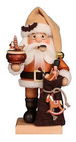 Natural Santa & Music Box<br>Large Ulbricht Smoker